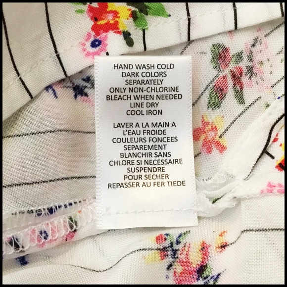 NWOT love, Fire Juniors Floral Popover Top - Picture 6 of 7